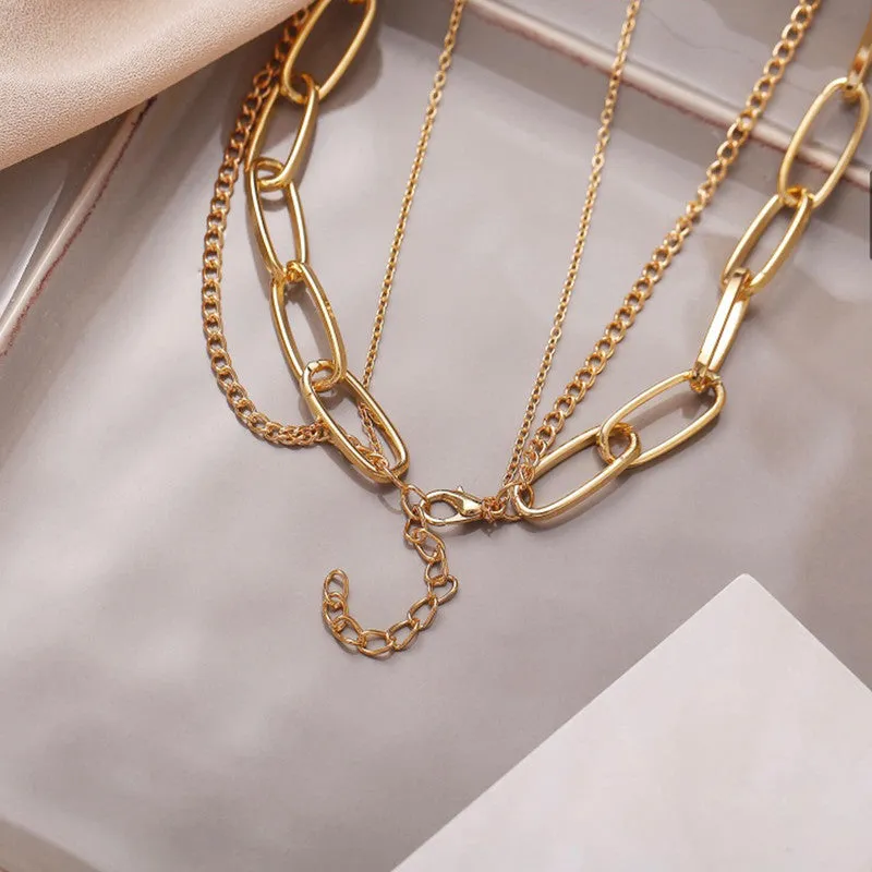 Triple Layered Star and Lock Pendant