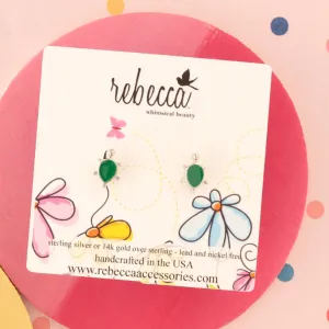 Turtle Enamel Post Children's Earring