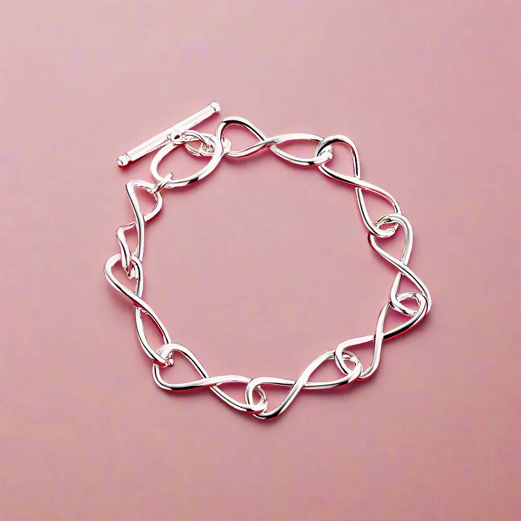 Twisted Infinity Bracelet