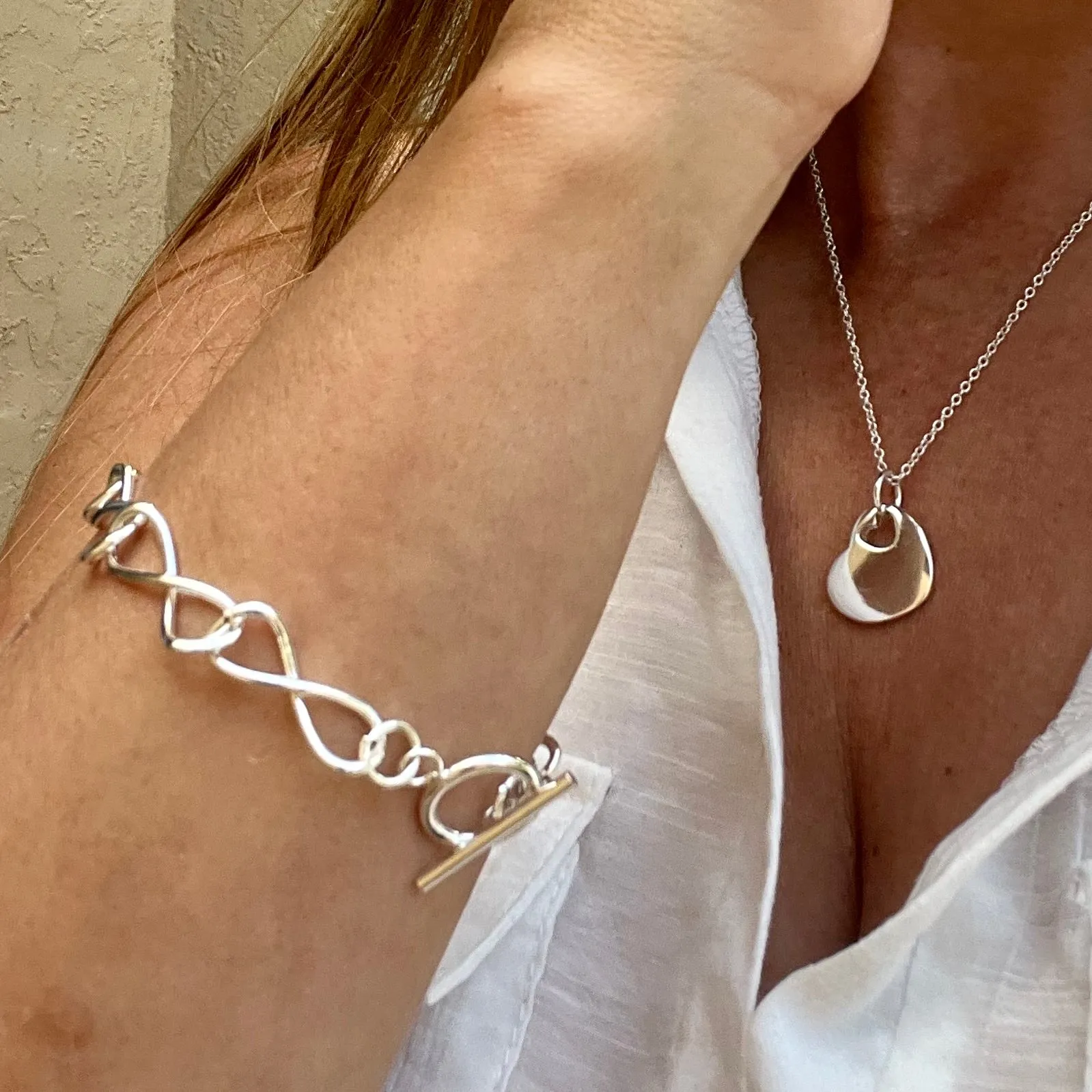 Twisted Infinity Bracelet