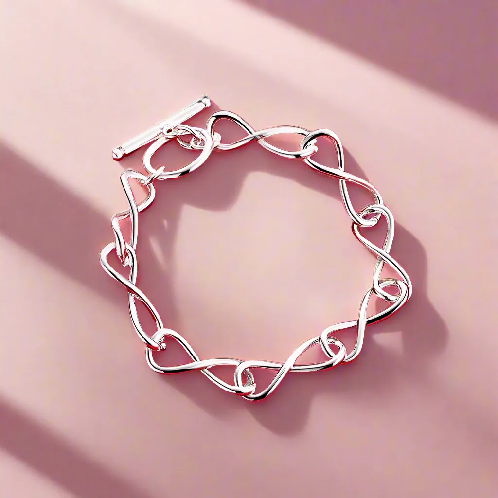 Twisted Infinity Bracelet