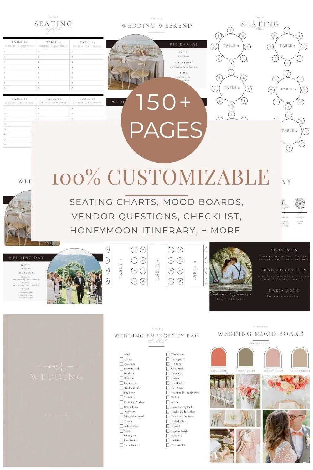 Ultimate Wedding Planner for Organized Brides