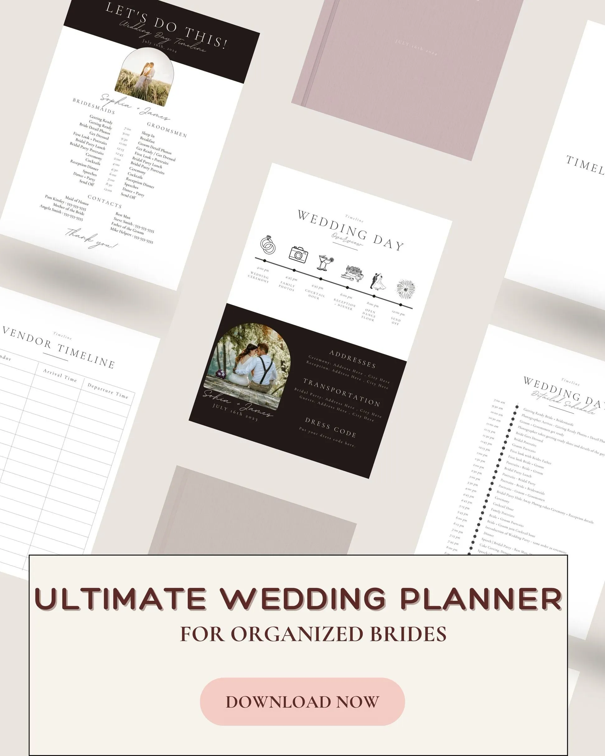 Ultimate Wedding Planner for Organized Brides