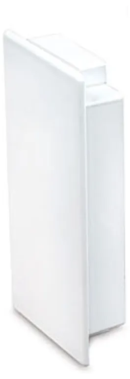 Univolt ME-50/50 50x50 Stop End White