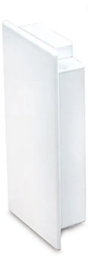 Univolt ME-50/50 50x50 Stop End White