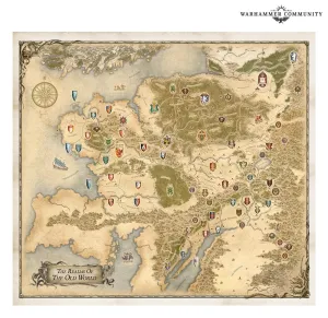 Warhammer: The Old World Map