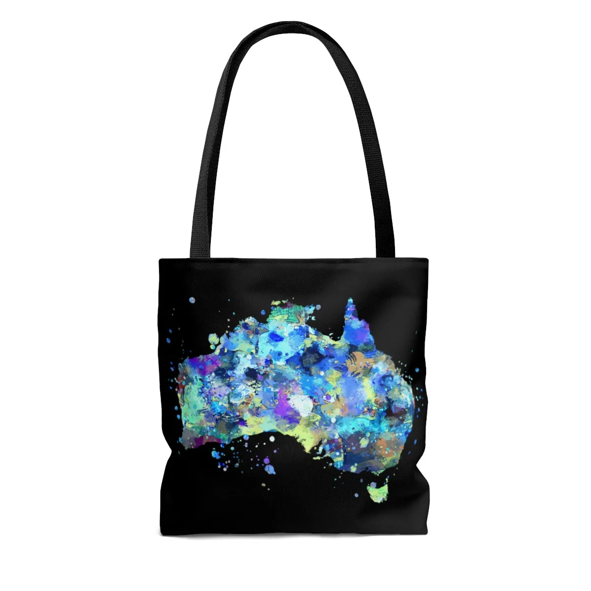 Watercolor Australia Map Tote Bag