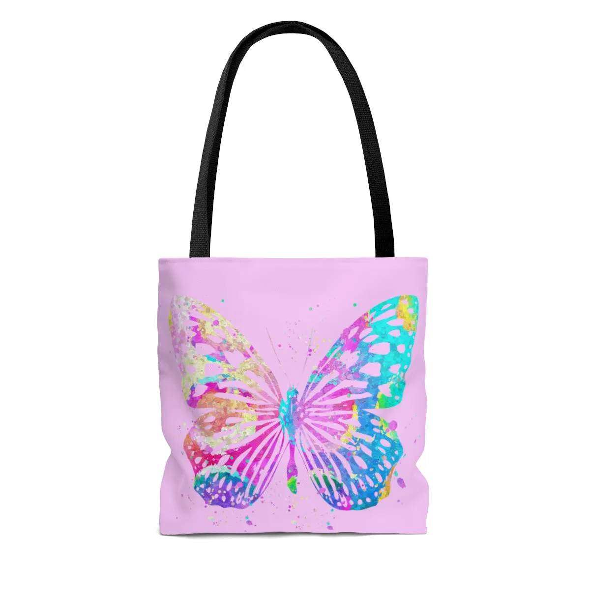 Watercolor Butterfly Tote Bag