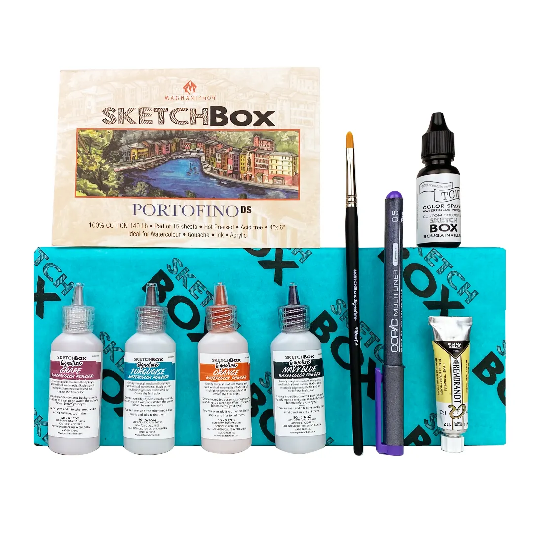 Watercolor Powder Premium Box