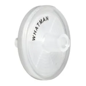 Whatman 6784-2501 25mm Dia, Puradisc, Non-Sterile, 0.1 micrometer Pore Size, Polytetrafluoroethylene (PTFE), 50/pk (PN:6784-2501)