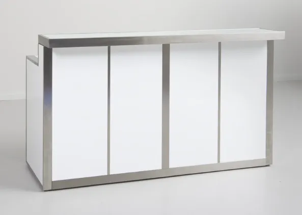 White High Gloss Cash Stand