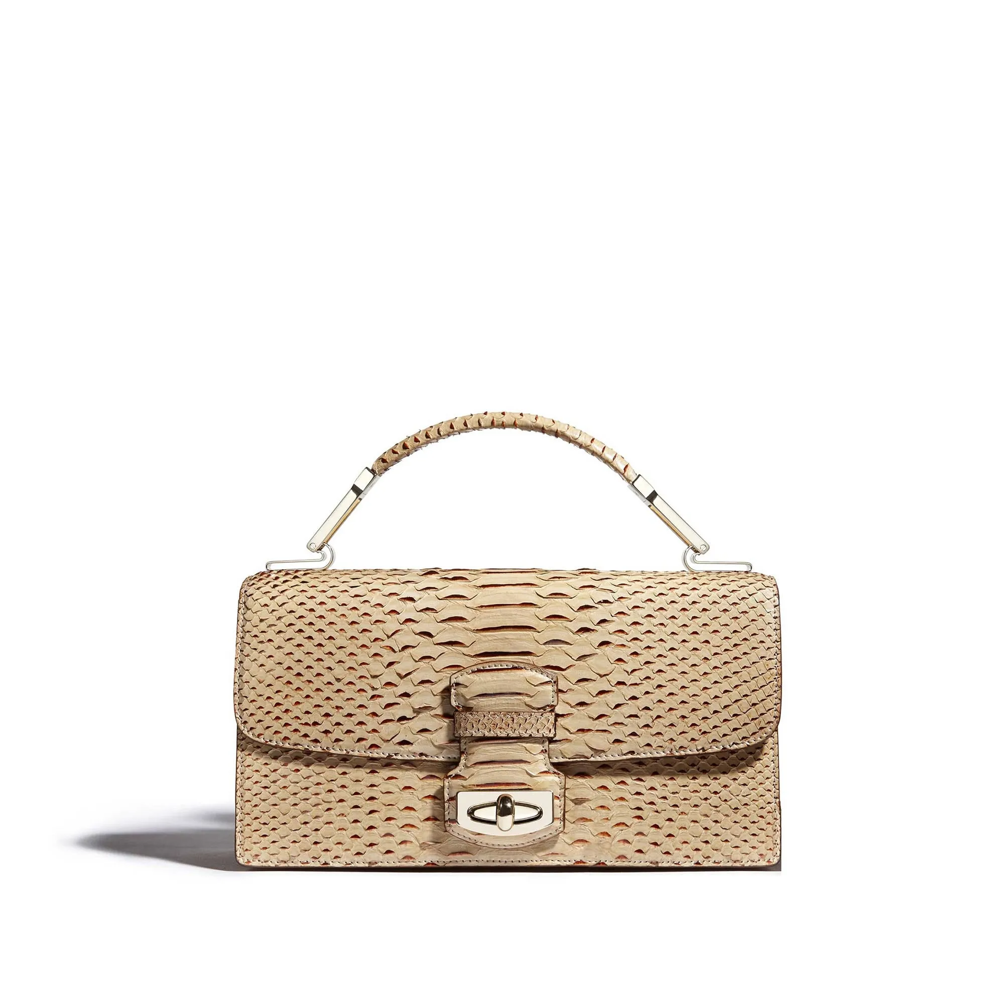 Wiltshire Top Handle Handbag in Python