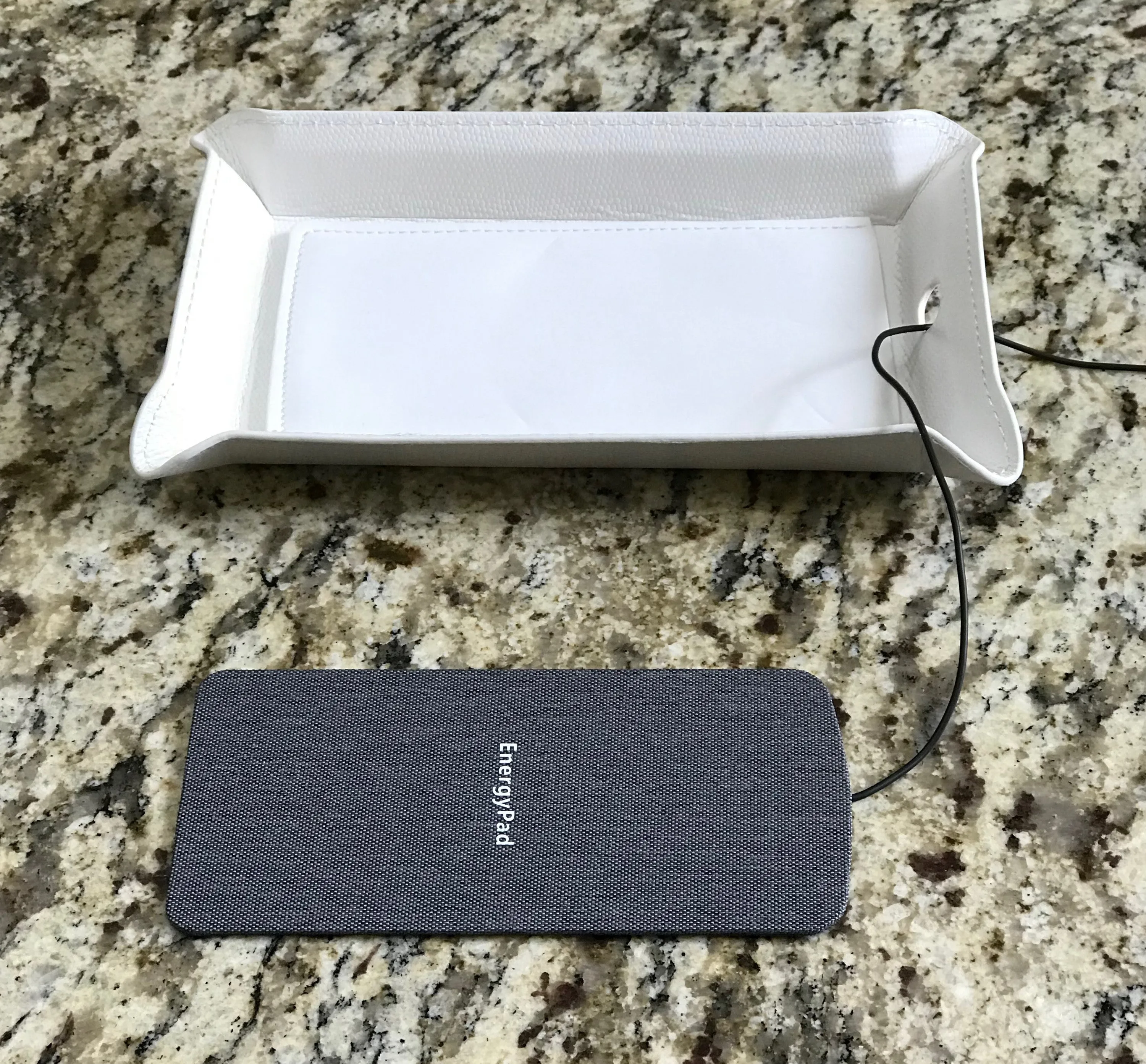 Wireless Charging Valet Tray