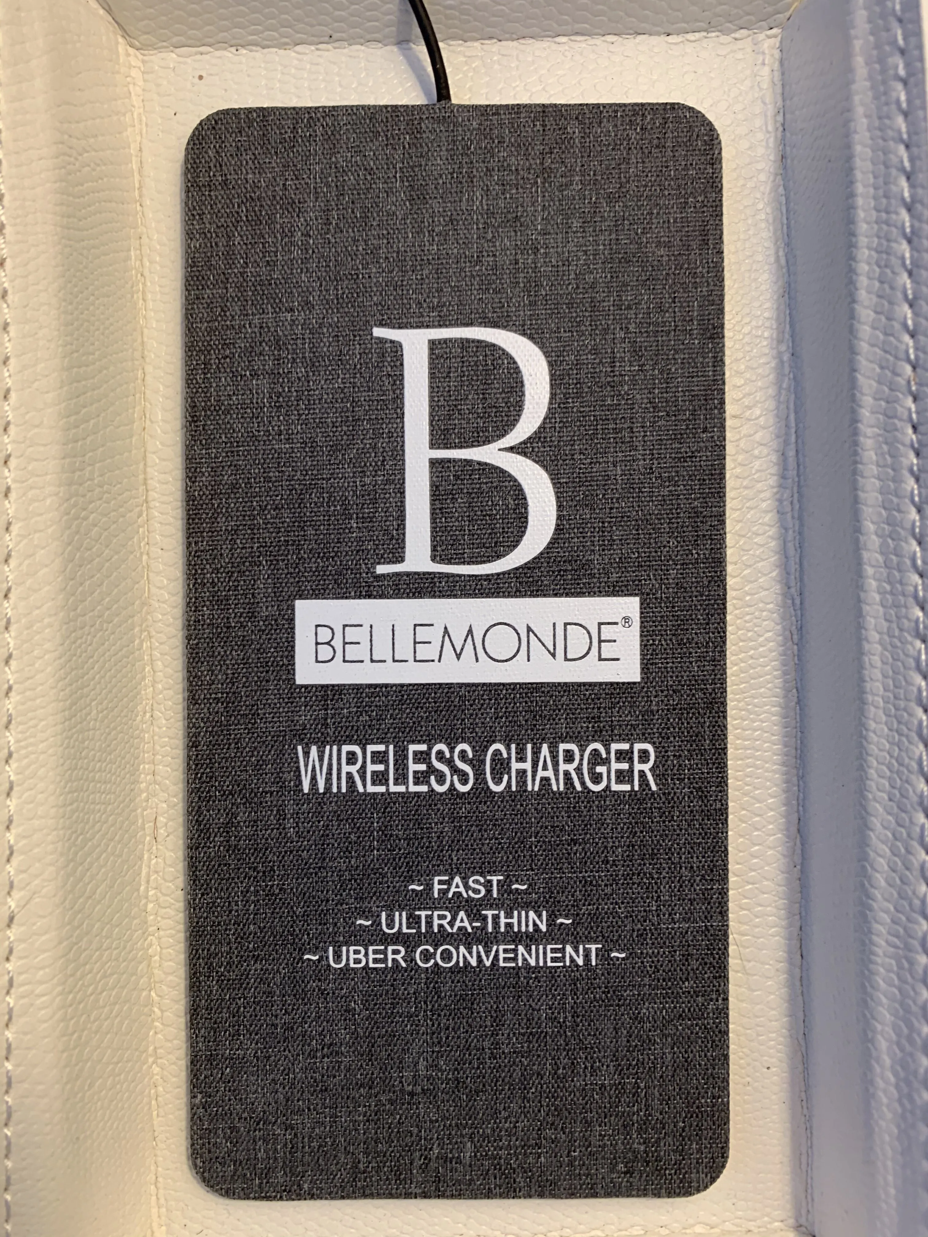 Wireless Charging Valet Tray