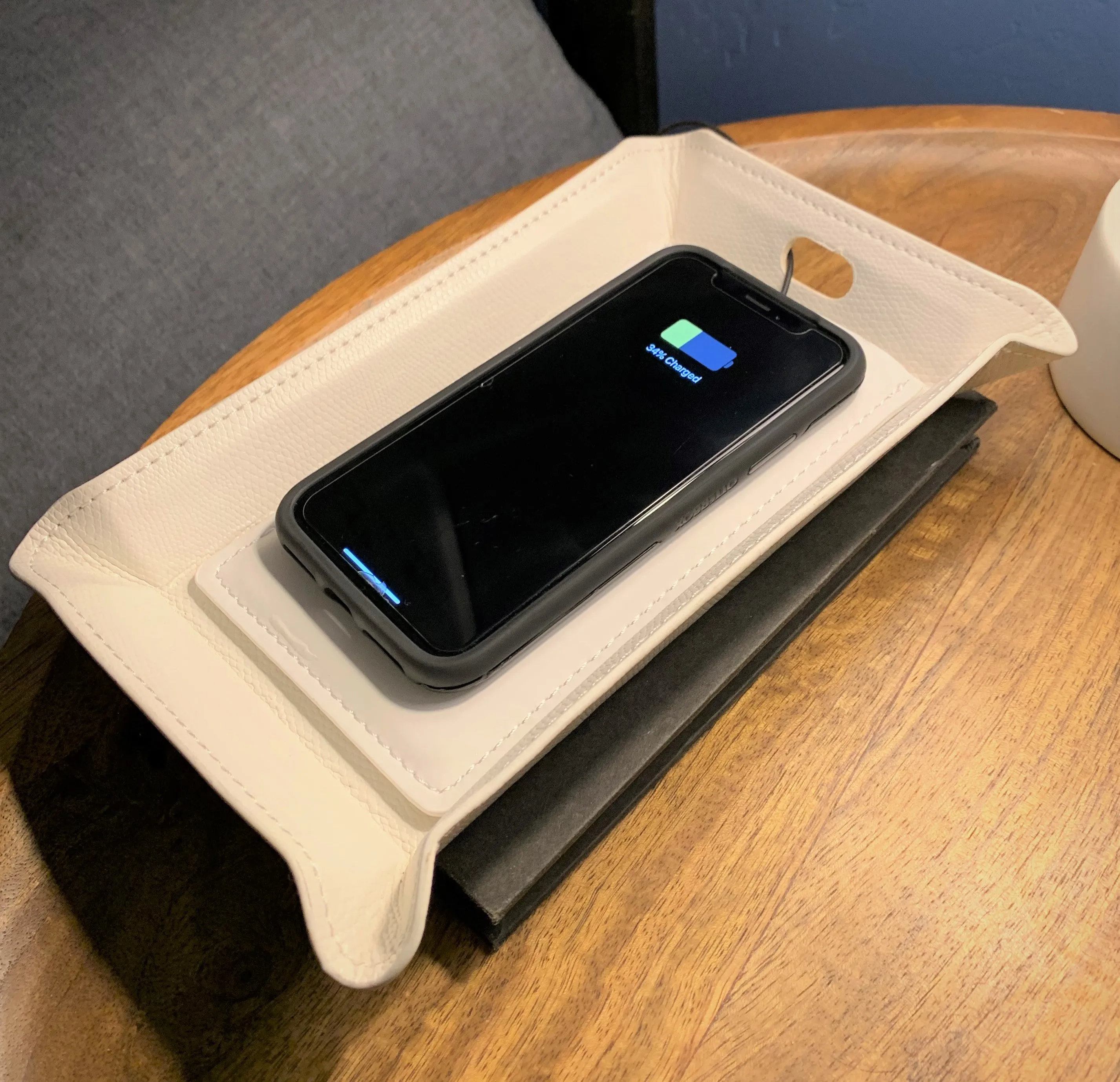 Wireless Charging Valet Tray