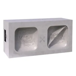 X-Trayz White (Pack of 3 Single and 3 Double Trayz)