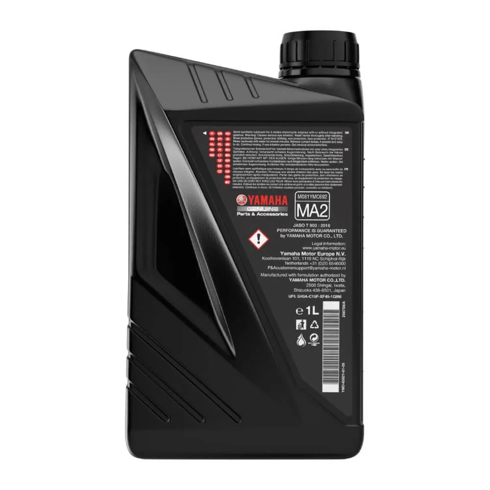 Yamalube Semi Synthetic 4-Stroke 10W-40 Motor Oil (1L)