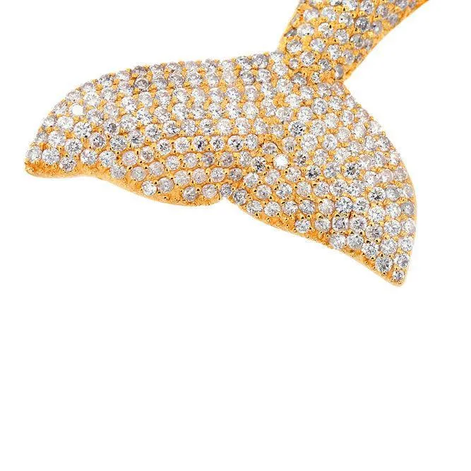 YOUNG DOLPHS CUSTOM DIAMOND PENDANT