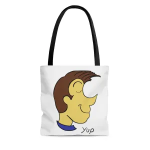 Yup AOP Tote Bag