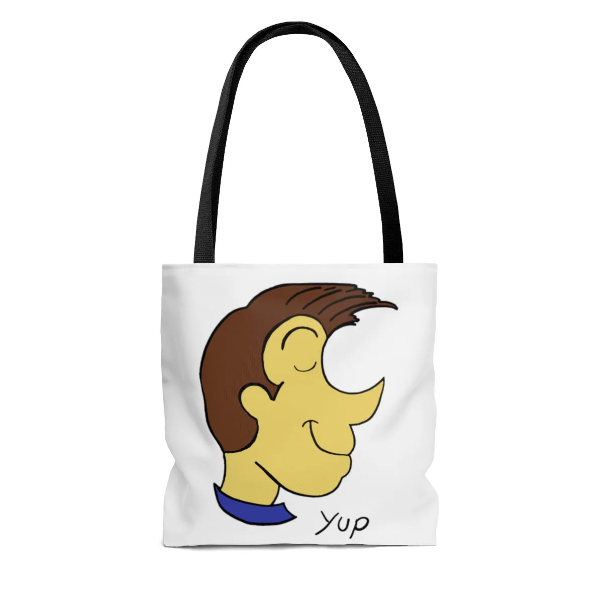 Yup AOP Tote Bag