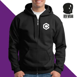 ZIPPER DEVELOPER CSHARP BLANCO