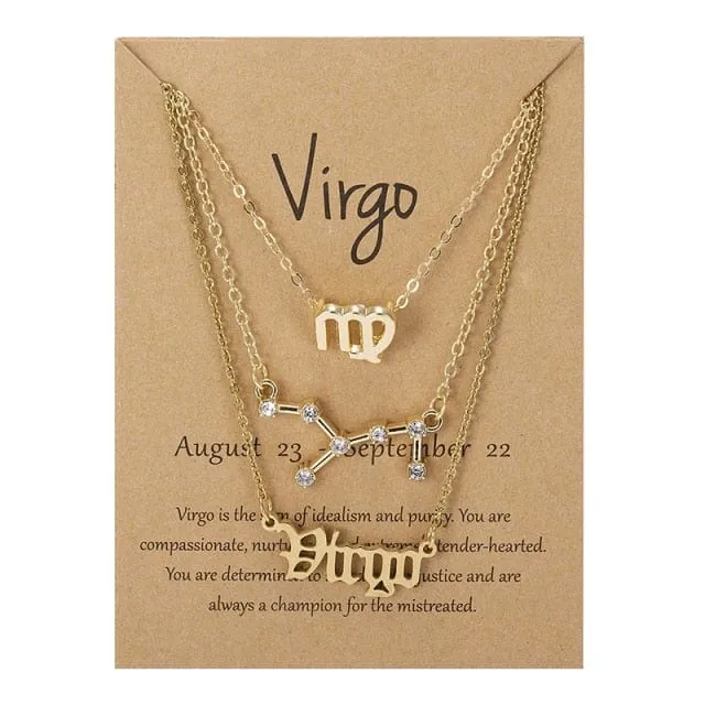 Zodiac & Constellation Layered Necklace