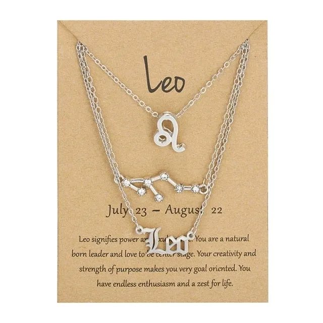 Zodiac & Constellation Layered Necklace