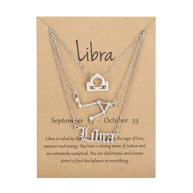 Zodiac & Constellation Layered Necklace