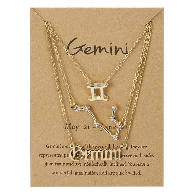 Zodiac & Constellation Layered Necklace