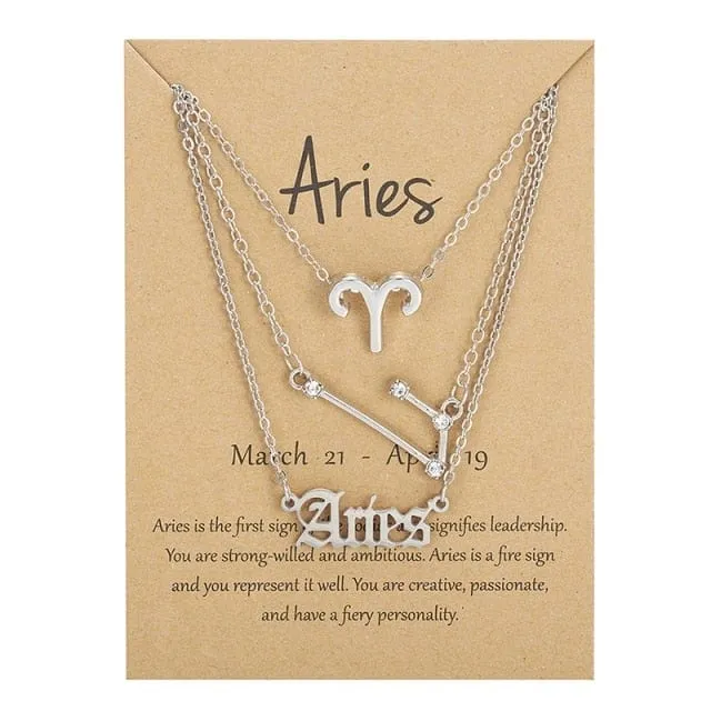 Zodiac & Constellation Layered Necklace