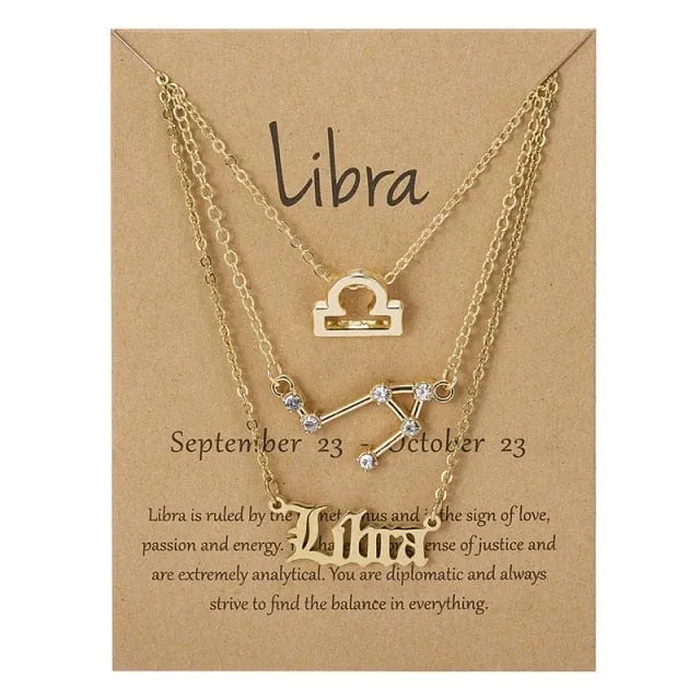 Zodiac & Constellation Layered Necklace
