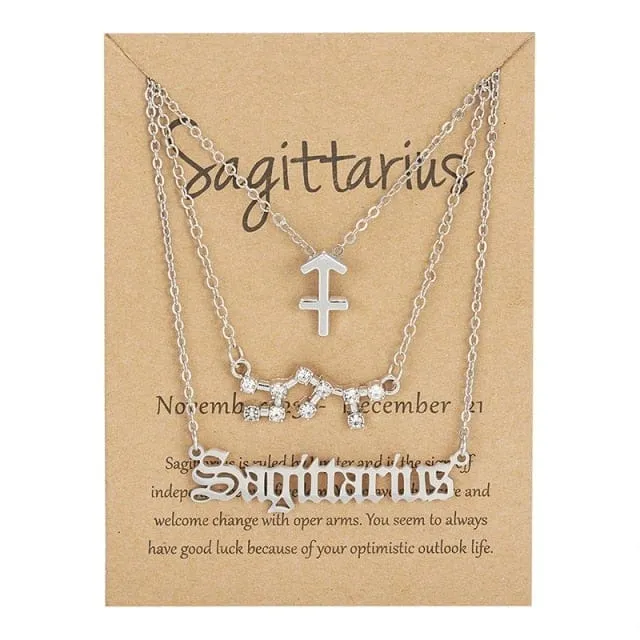 Zodiac & Constellation Layered Necklace