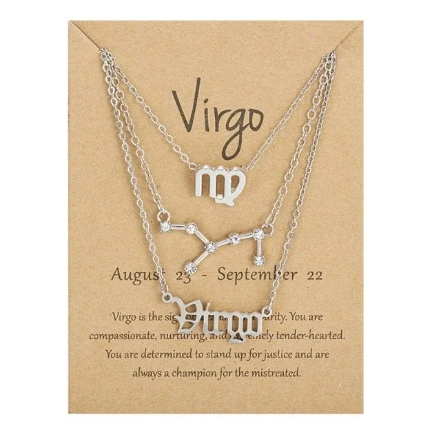 Zodiac & Constellation Layered Necklace