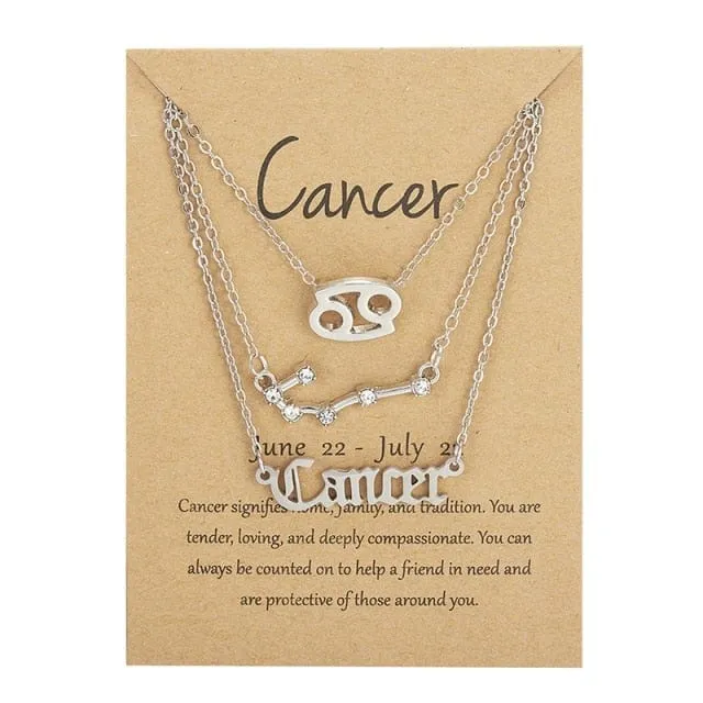 Zodiac & Constellation Layered Necklace
