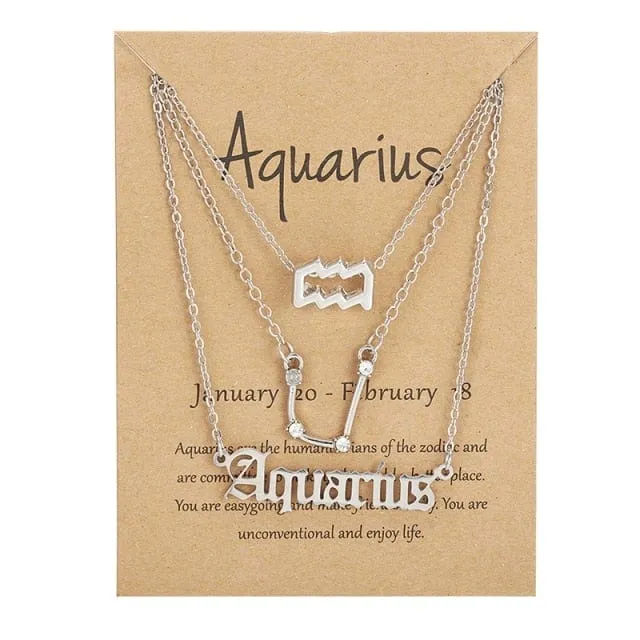 Zodiac & Constellation Layered Necklace